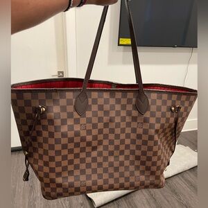 - Louis Vuitton Damier Ebene Neverfull GM